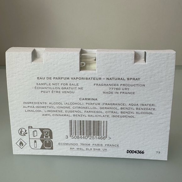 NEW Authentic CREED - Carmina - Sample 1.5ml - Made in France - Picture 3 of 7